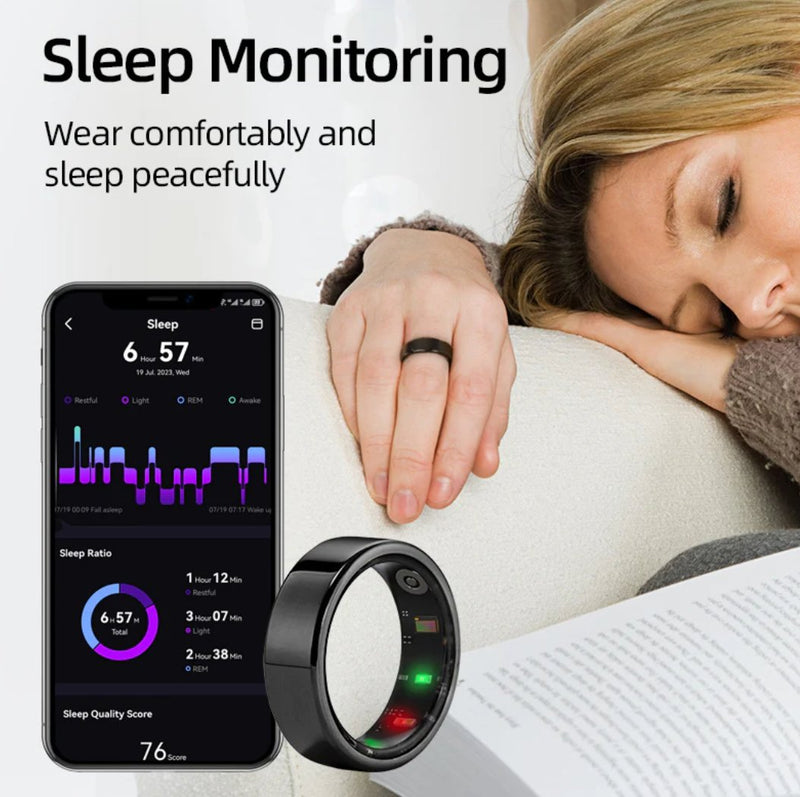 AuraHealth Smart Ring, for exercise and sleep